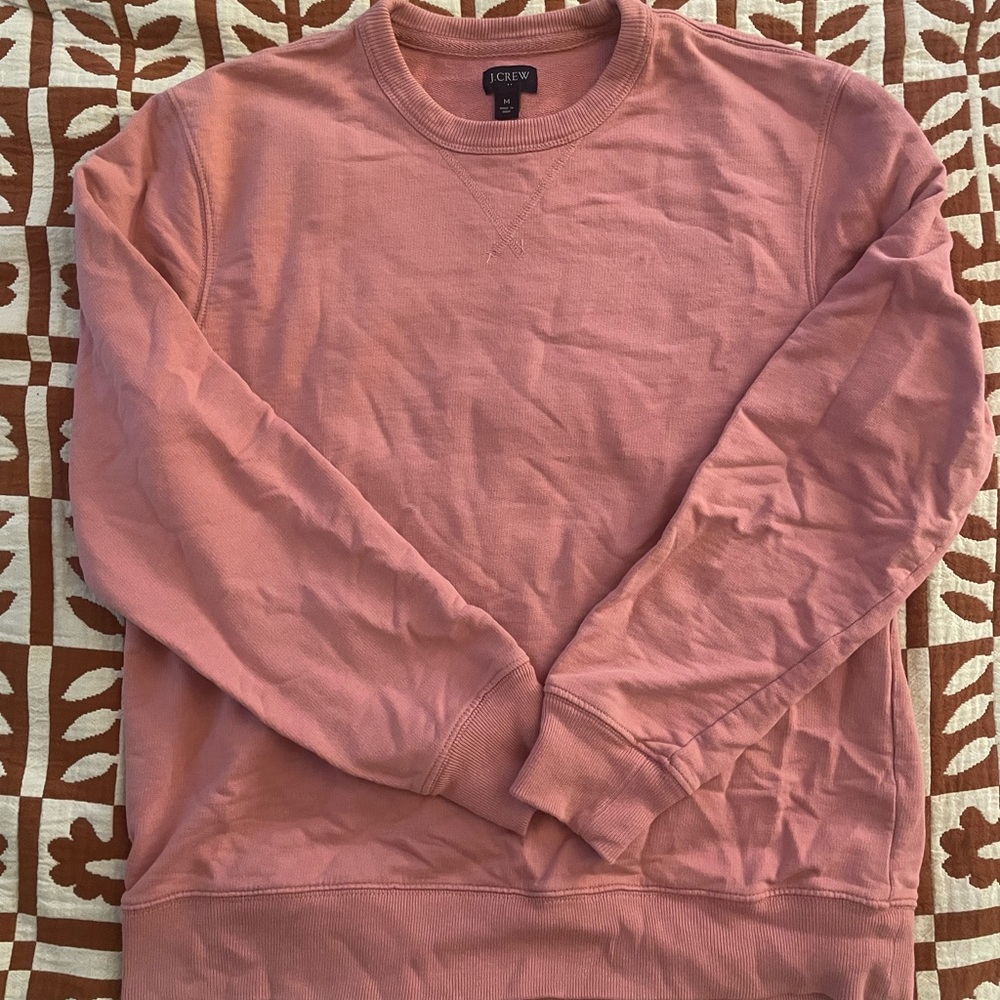 J. Crew Salmon Crewneck Sweatshirt
